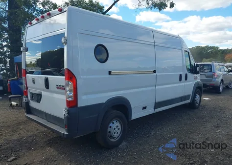 2017 Ram Promaster 2500 High Roof 159 Wb z USA, uszkodzony, nr VIN 3C6TRVDG5HE532863